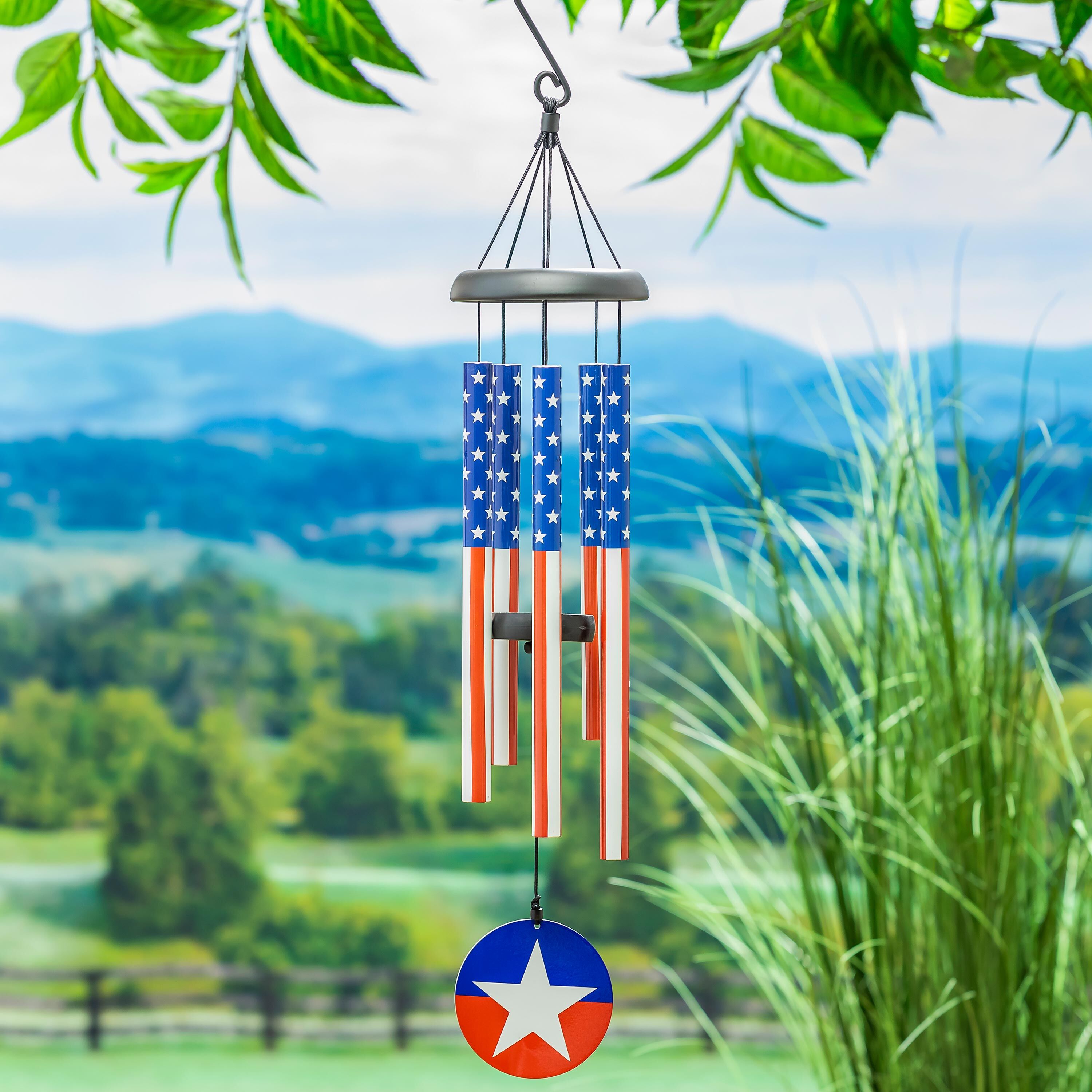 Americana Avria Hand Tuned Wind Chimes – Plow & Hearth