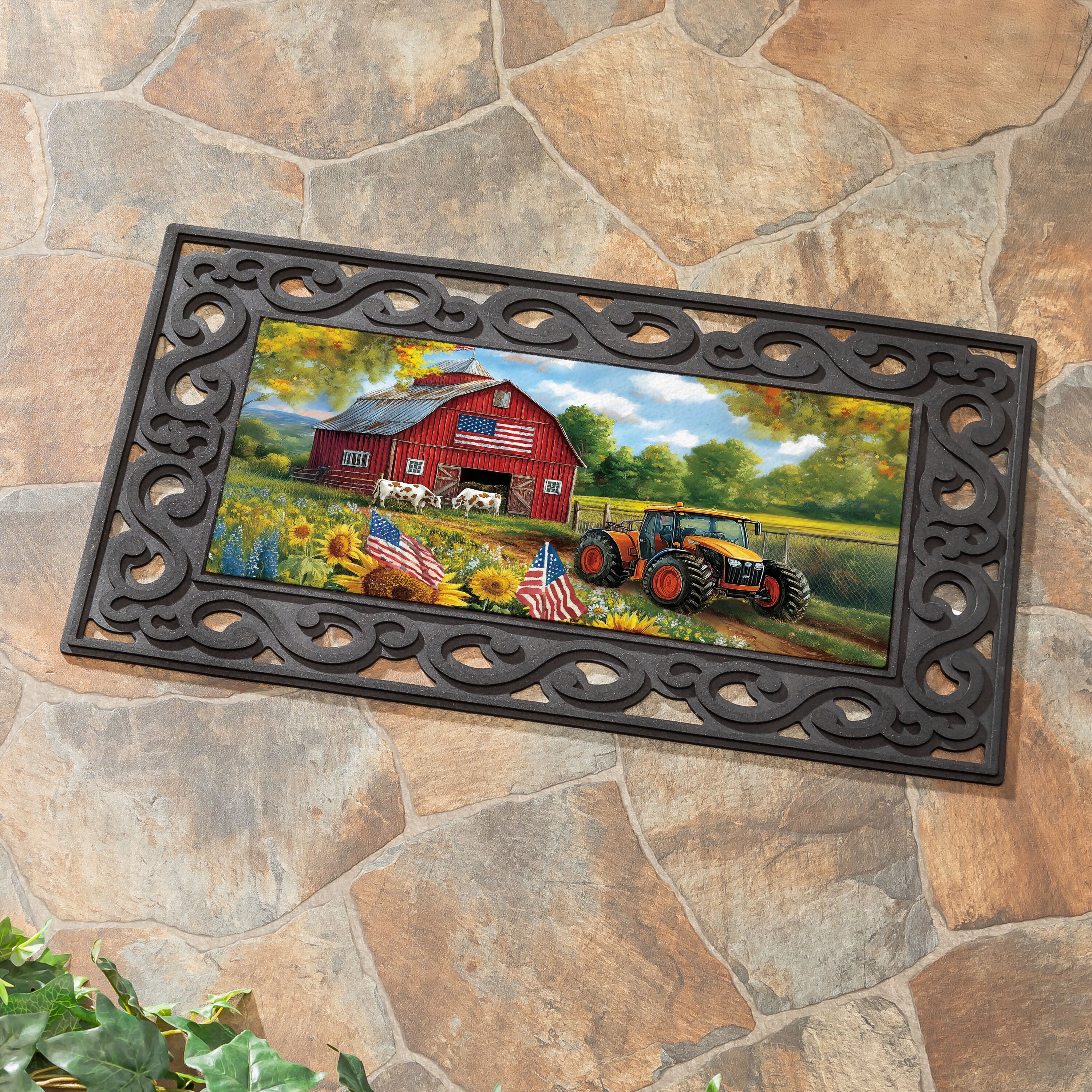 Patriotic Barn Sassafras Switch Mat – Plow & Hearth