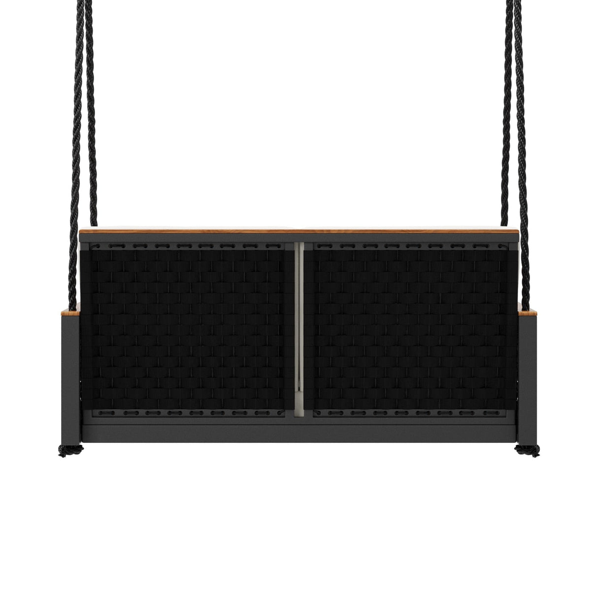 East Green Linden Porch Swing With Cushions