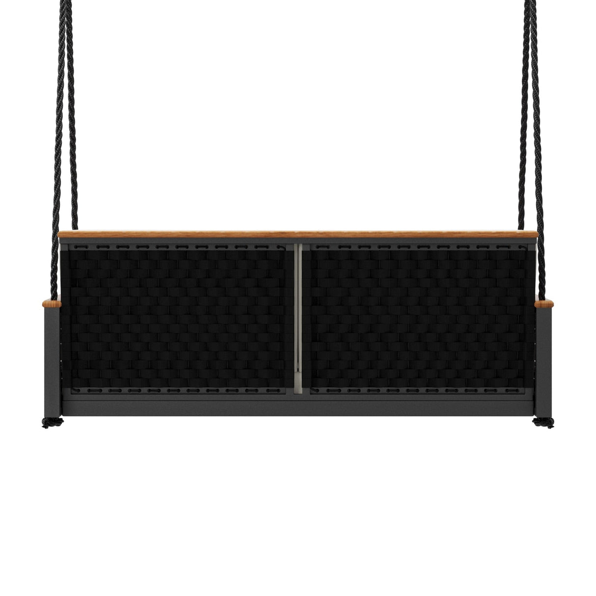 East Green Linden Porch Swing With Cushions