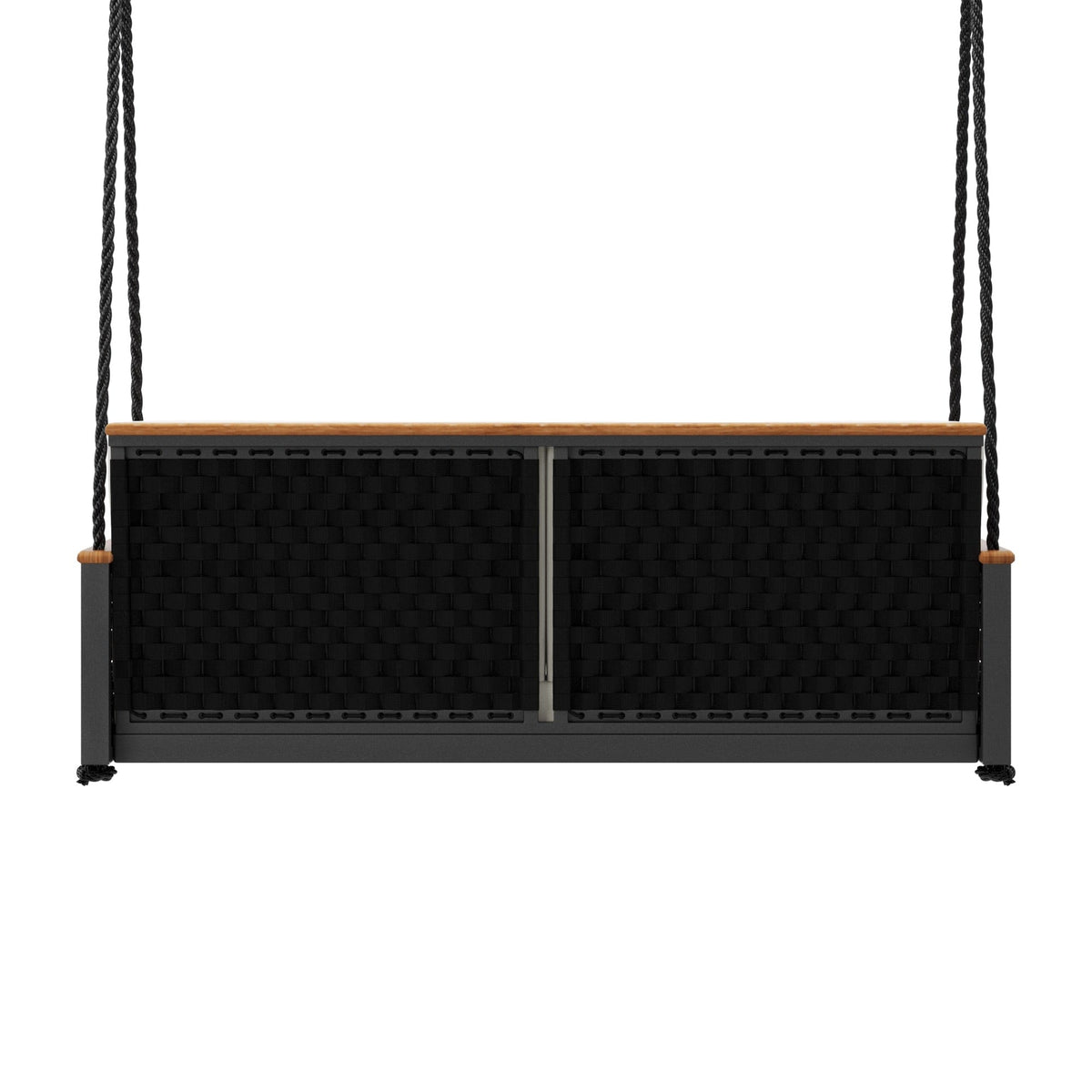 East Green Linden Porch Swing With Cushions