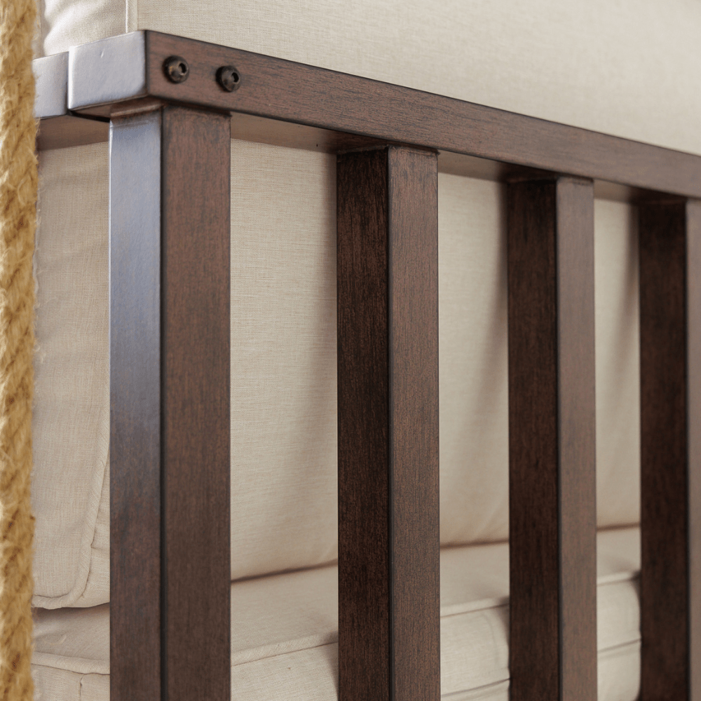 Live Casual The Madison Steel Daybed Swing With Cushions