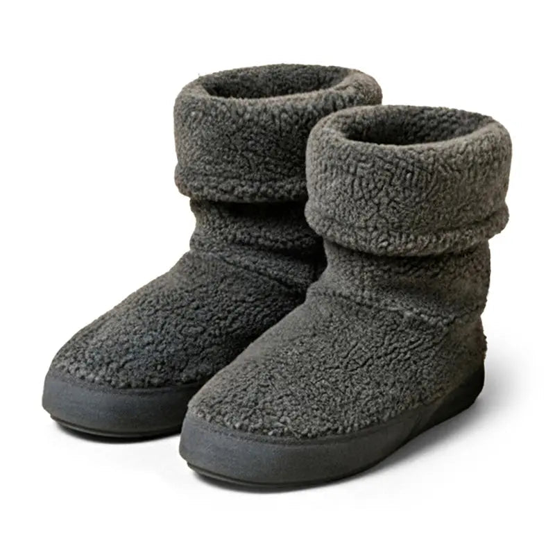 Polar Feet Women's Snugs - Grey Berber