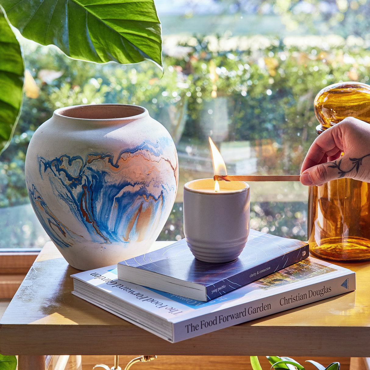 Garden Vibes Candle/Planter 2-in-1