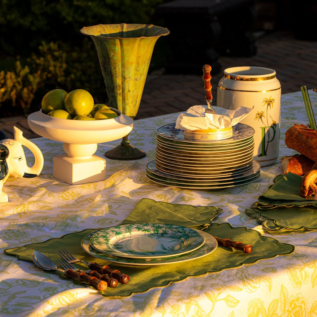 Monsoon Verdant Starter Plate - Set of 4 (+1 Bonus Plate)