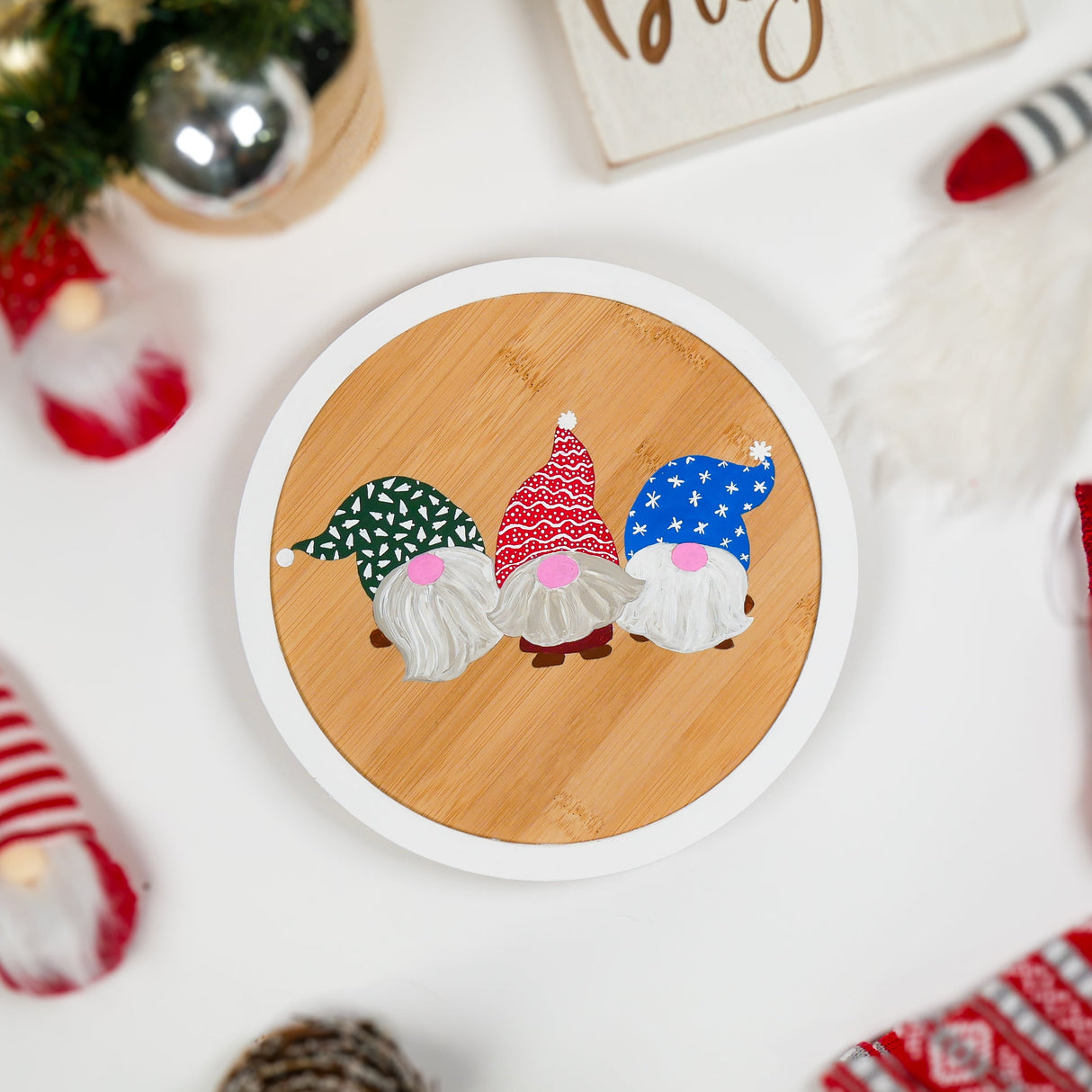 Holiday Bamboo Turntable Kit