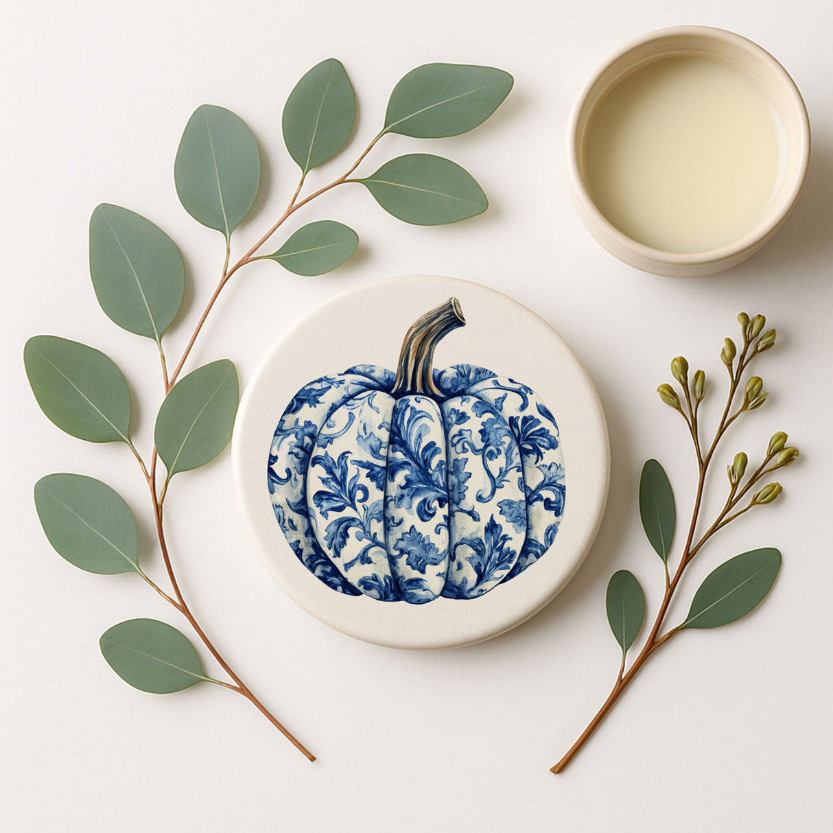 Chinoiserie Halloween Coasters