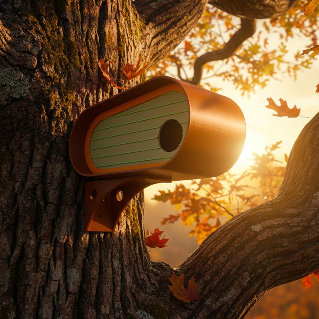 The Oransa Mid-Century Birdhouse