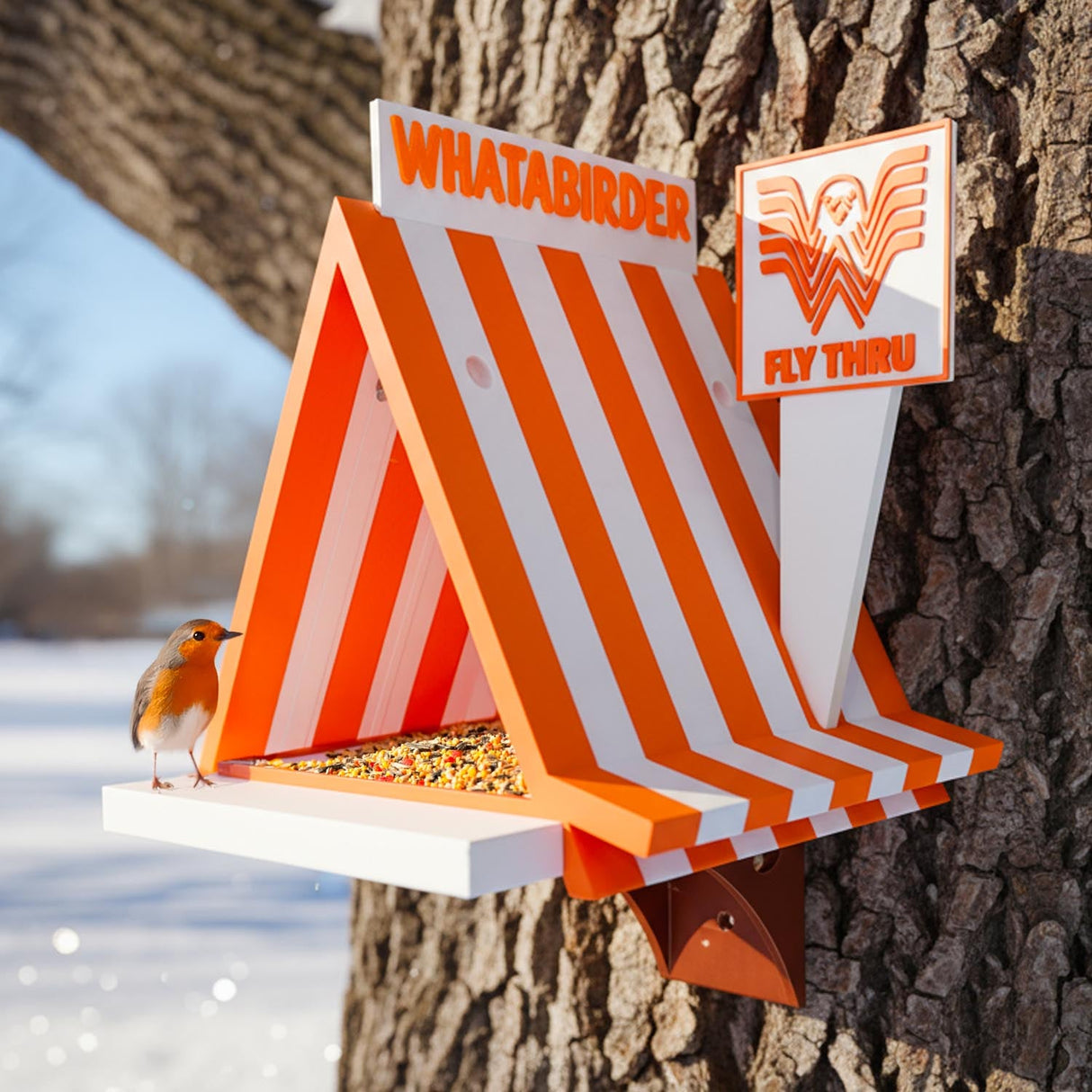 Whatabirder Bird Feeder