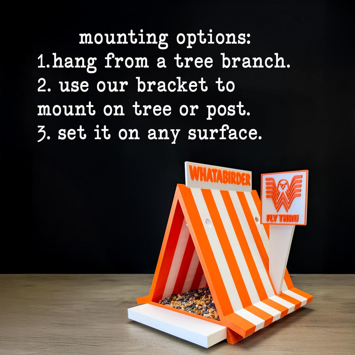 Whatabirder Bird Feeder