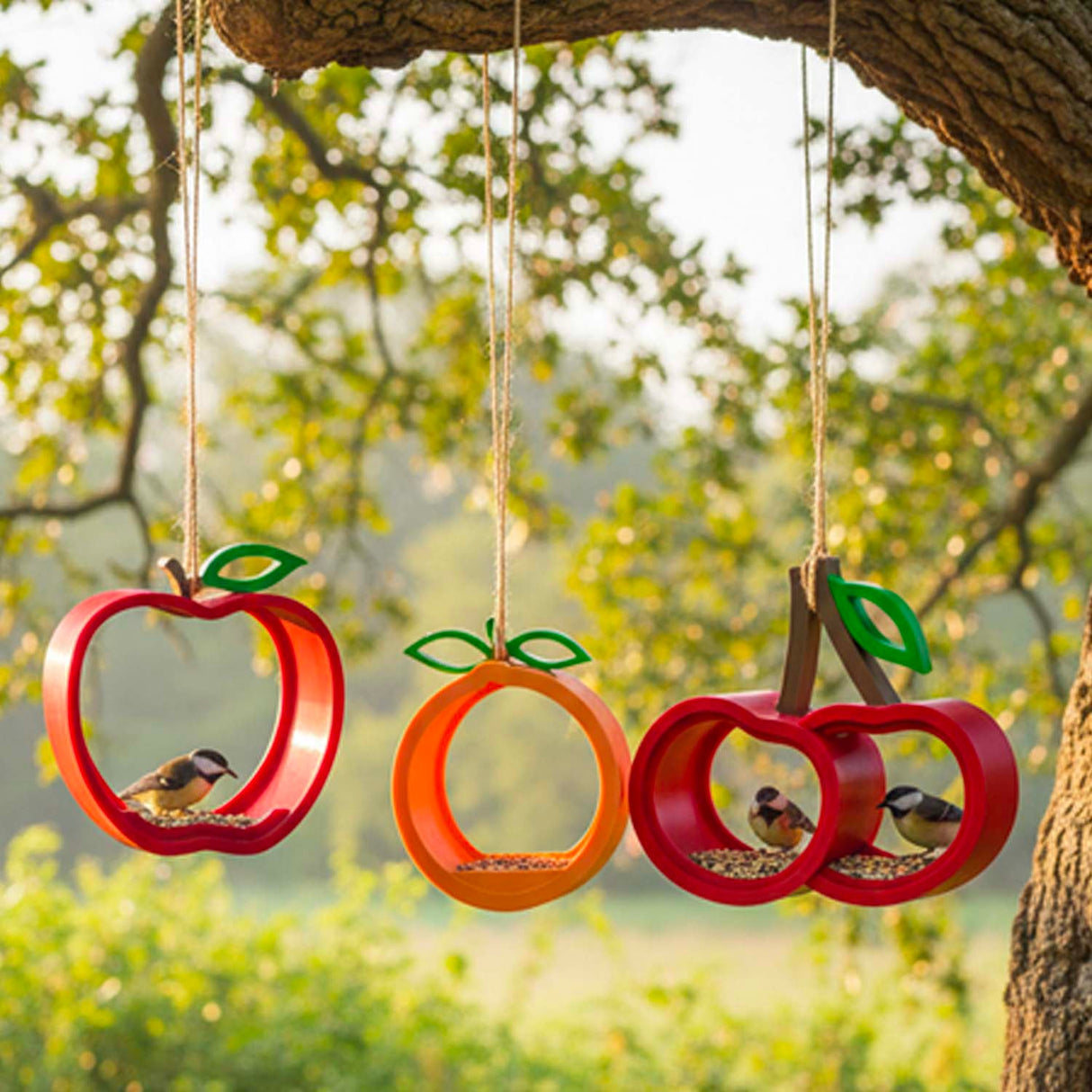 Fruit Collection Bird Feeders