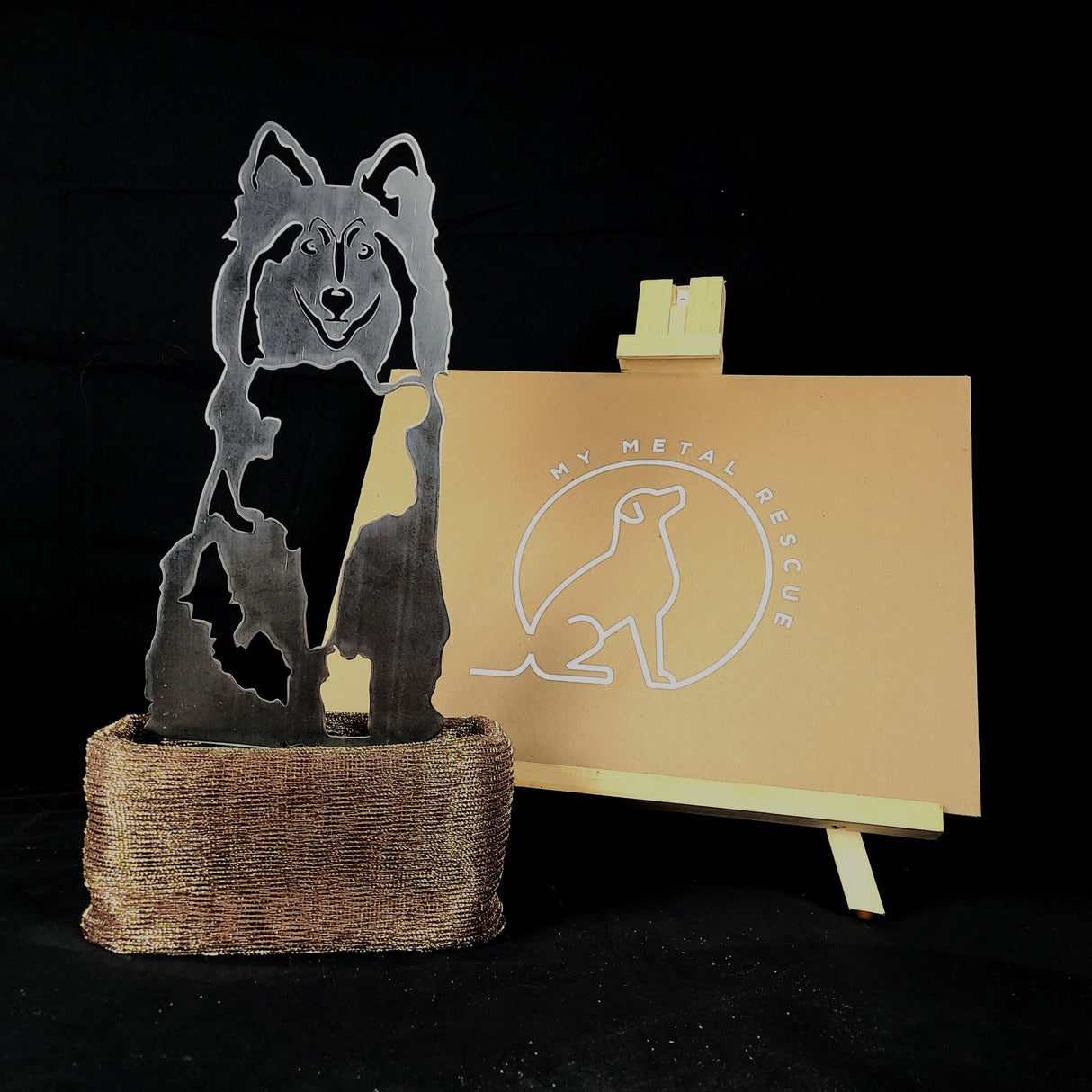 Shetland Sheepdog Garden Stake