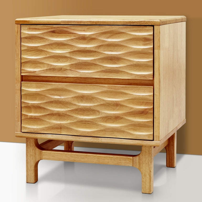 Elara 2 Drawer Nightstand