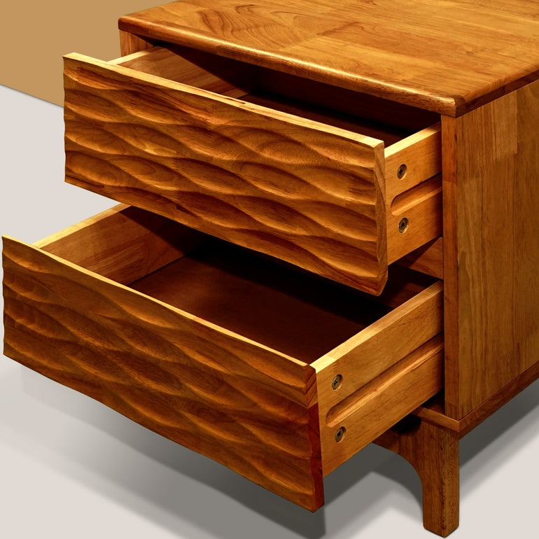 Elara 2 Drawer Nightstand