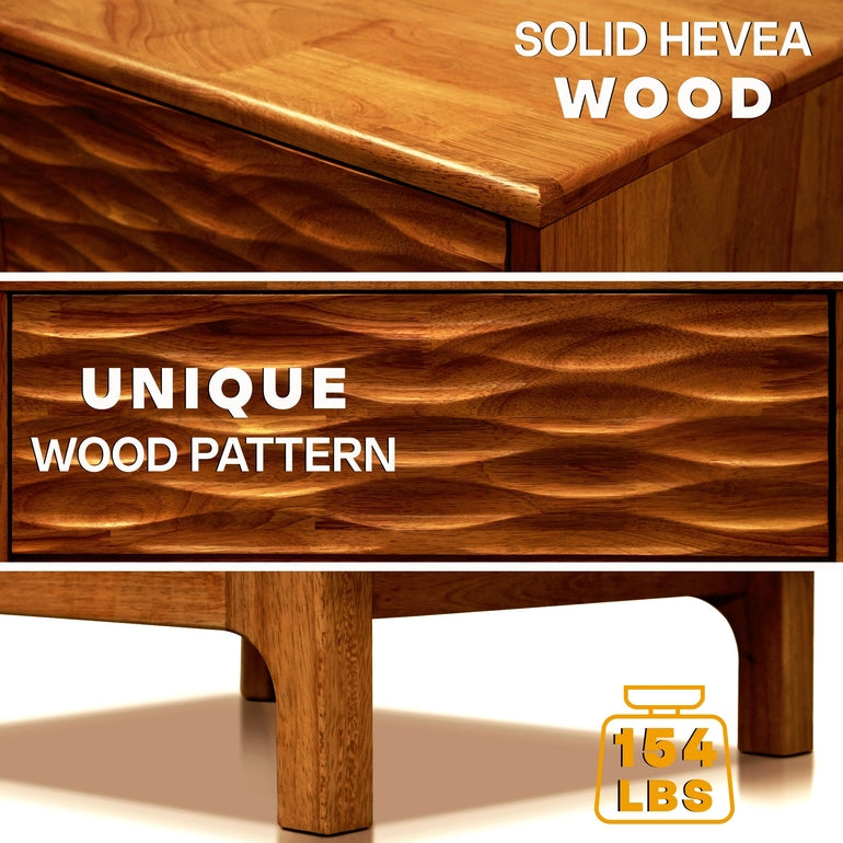 Elara 2 Drawer Nightstand