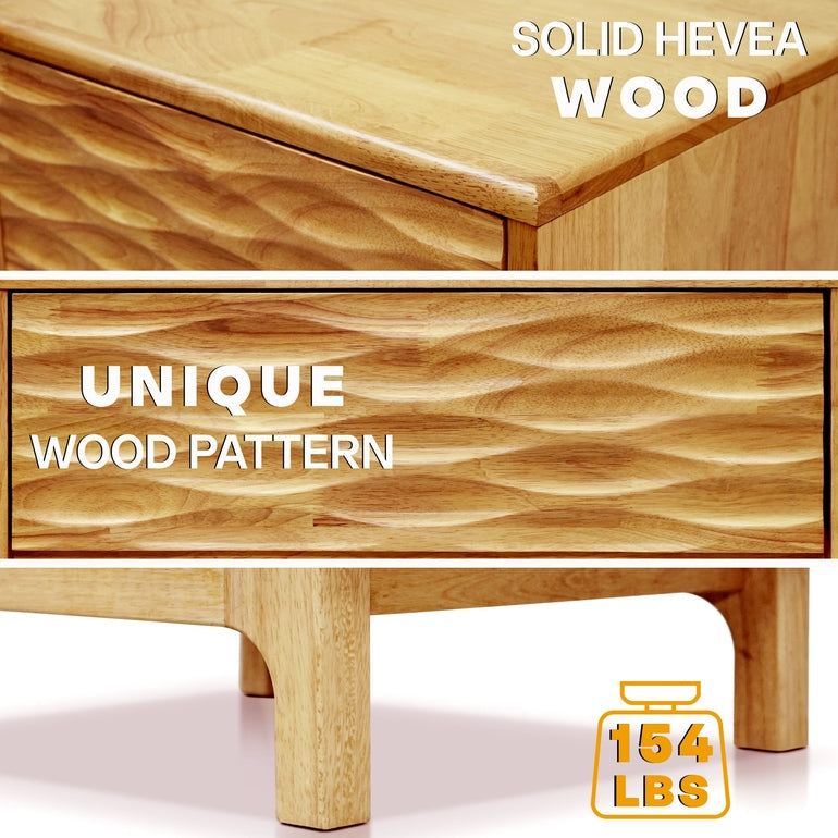 Elara 2 Drawer Nightstand