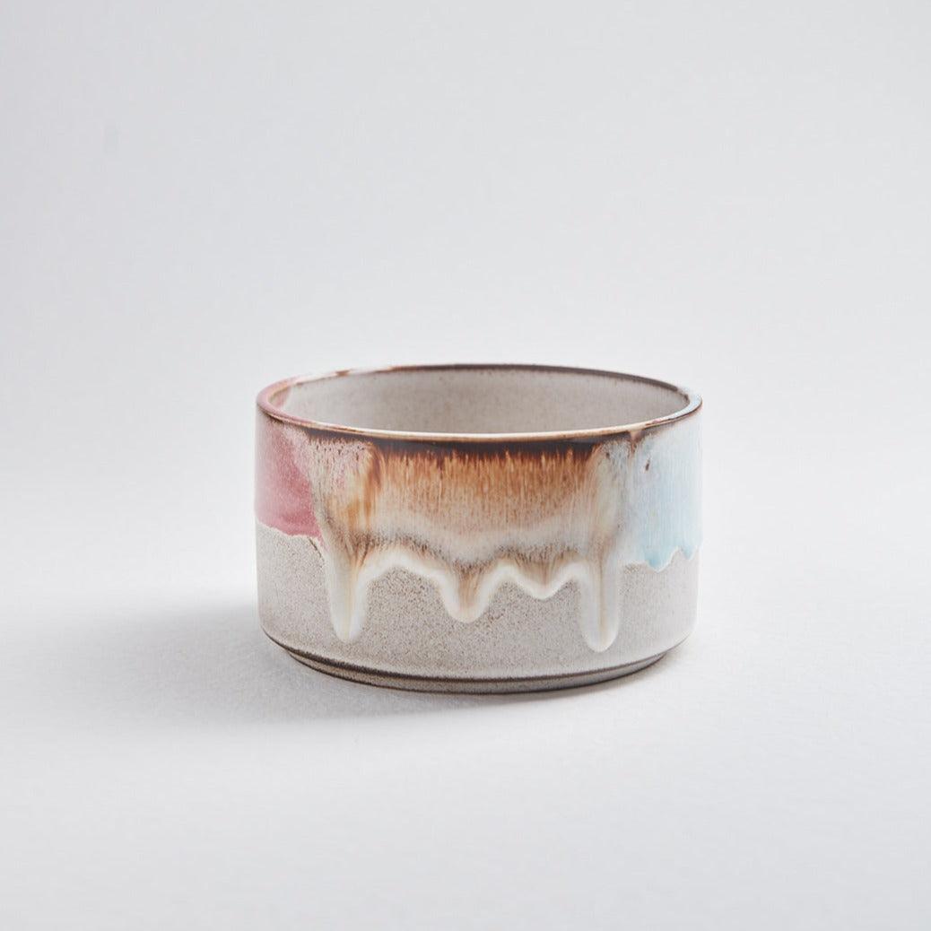 Bowl 5.1" stoneware ceramic — Melting Ice Cream Collection