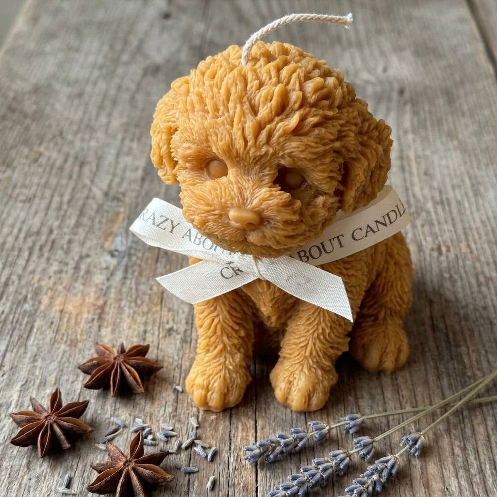 Large Puppy Candle - Perfect for Dog Lovers