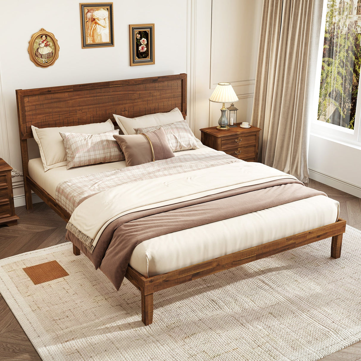 Twin/Full/Queen Bed Frame
