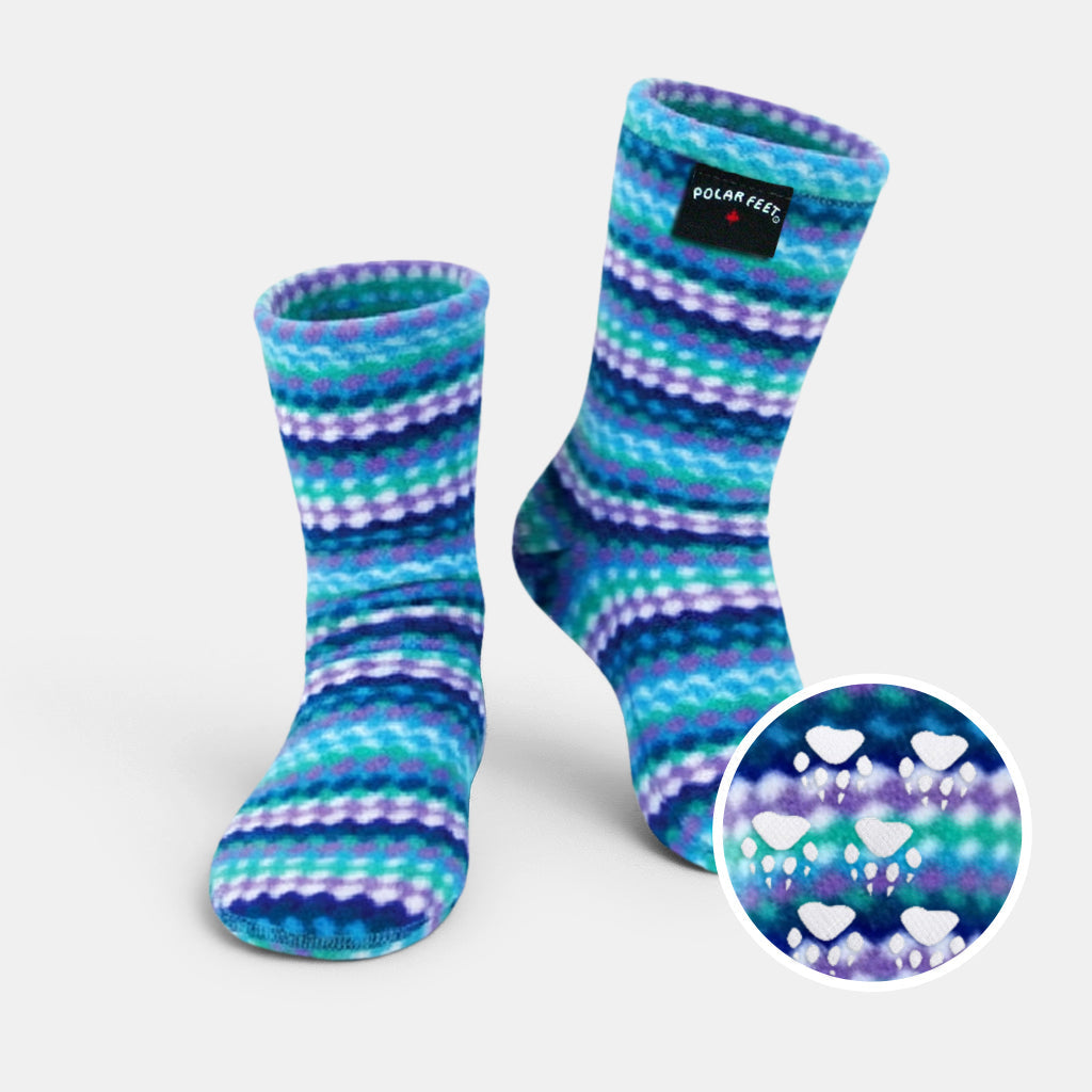 Polar Feet Adult Socks - Ripple