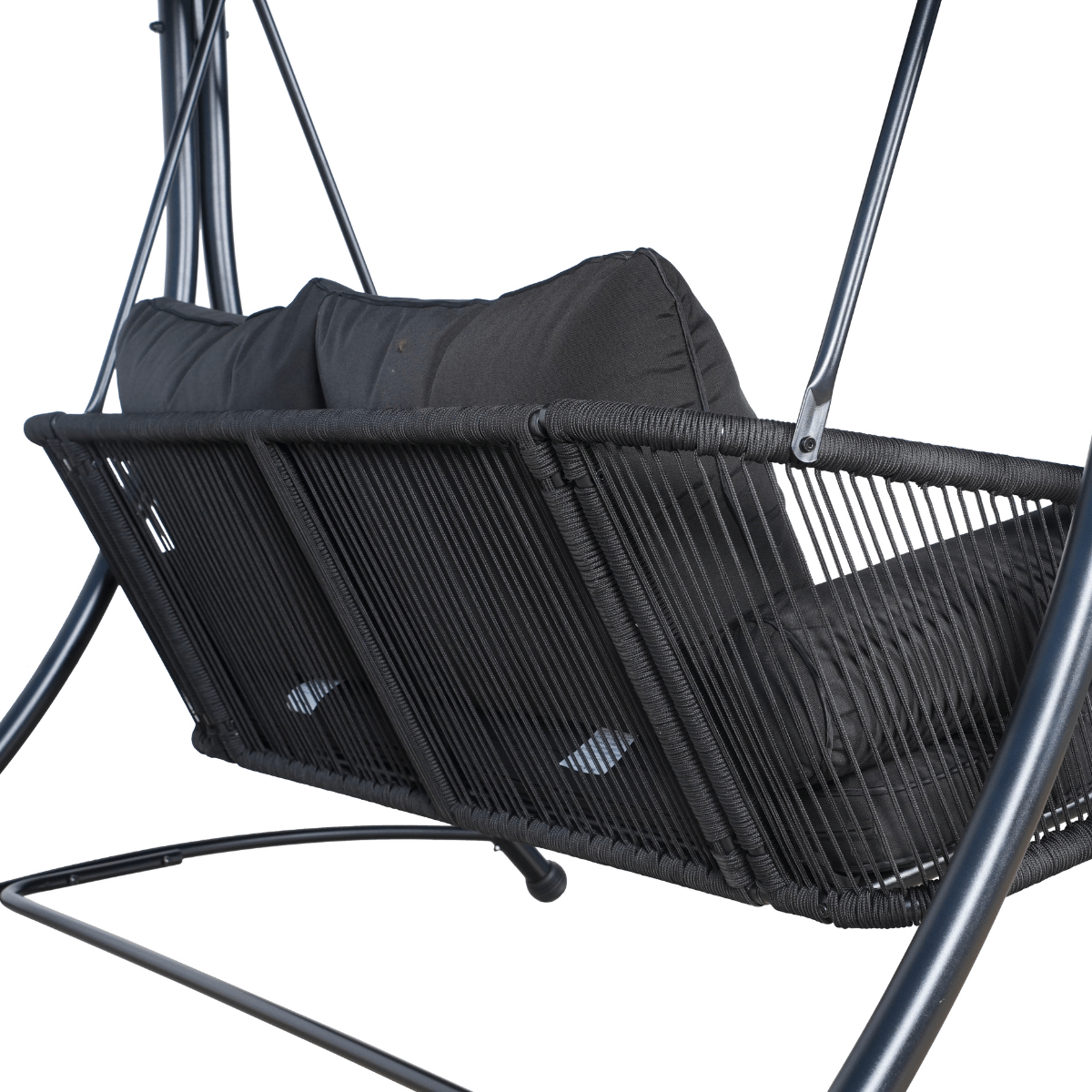 East Green Ramona Patio Swing with Canopy Stand