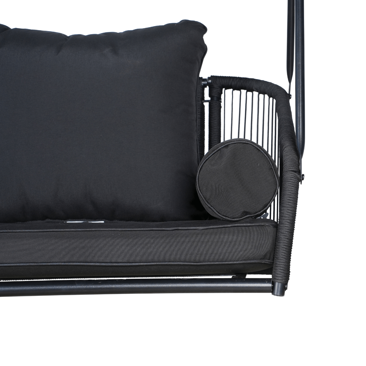 East Green Ramona Patio Swing with Canopy Stand