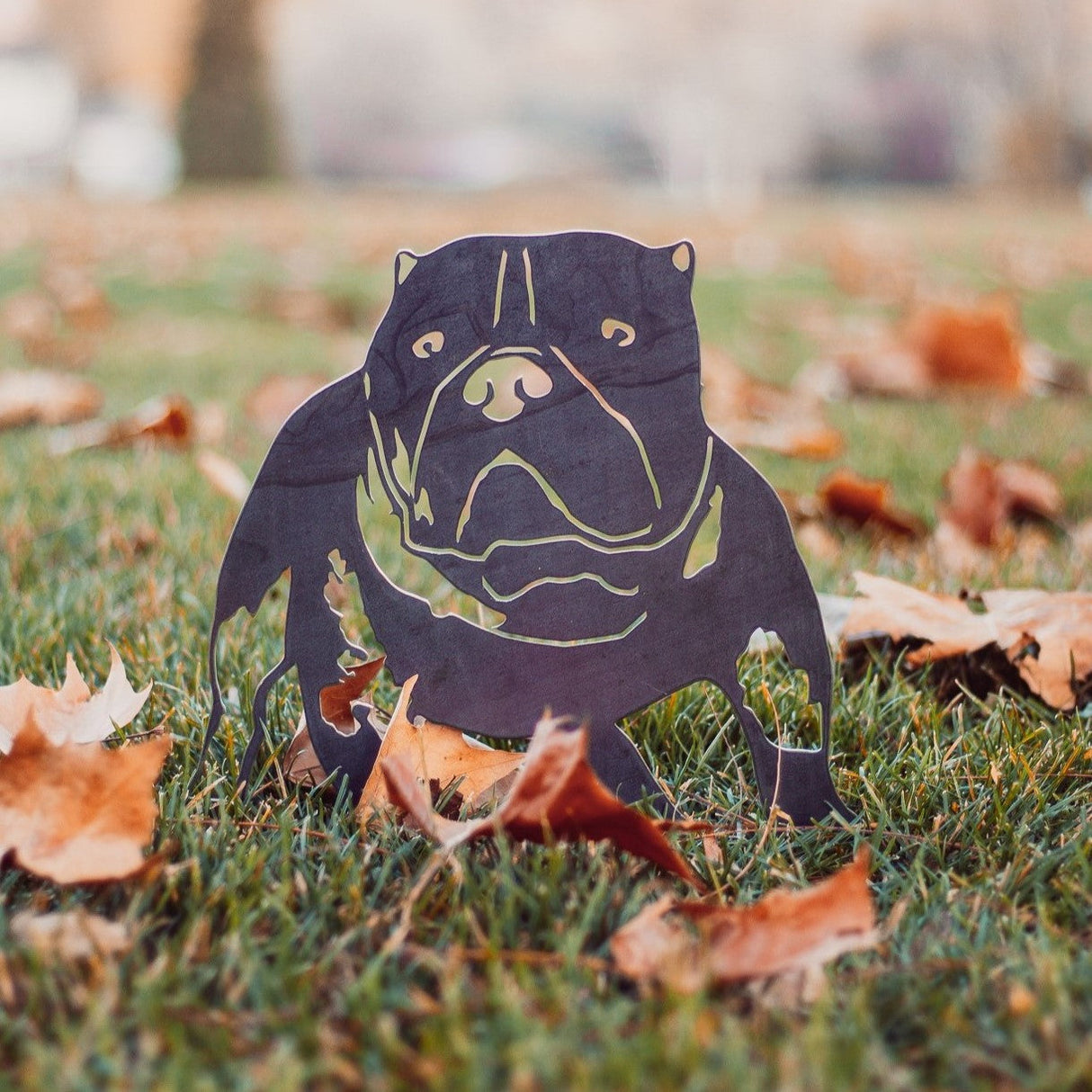 American Bully Garden Stake