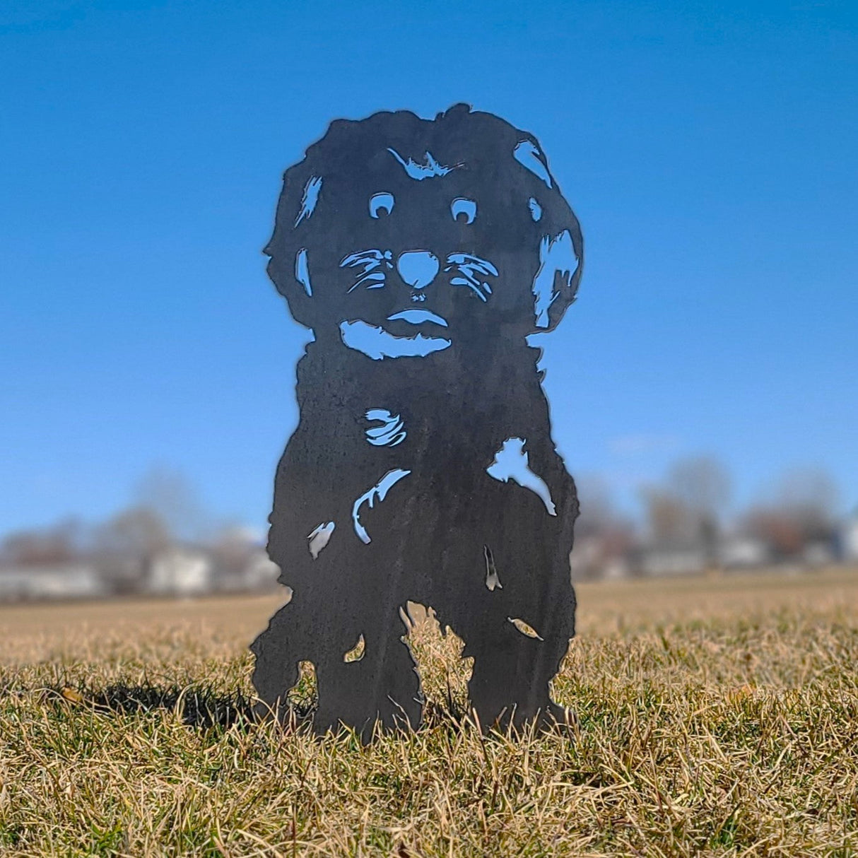 Havanese Garden Stake