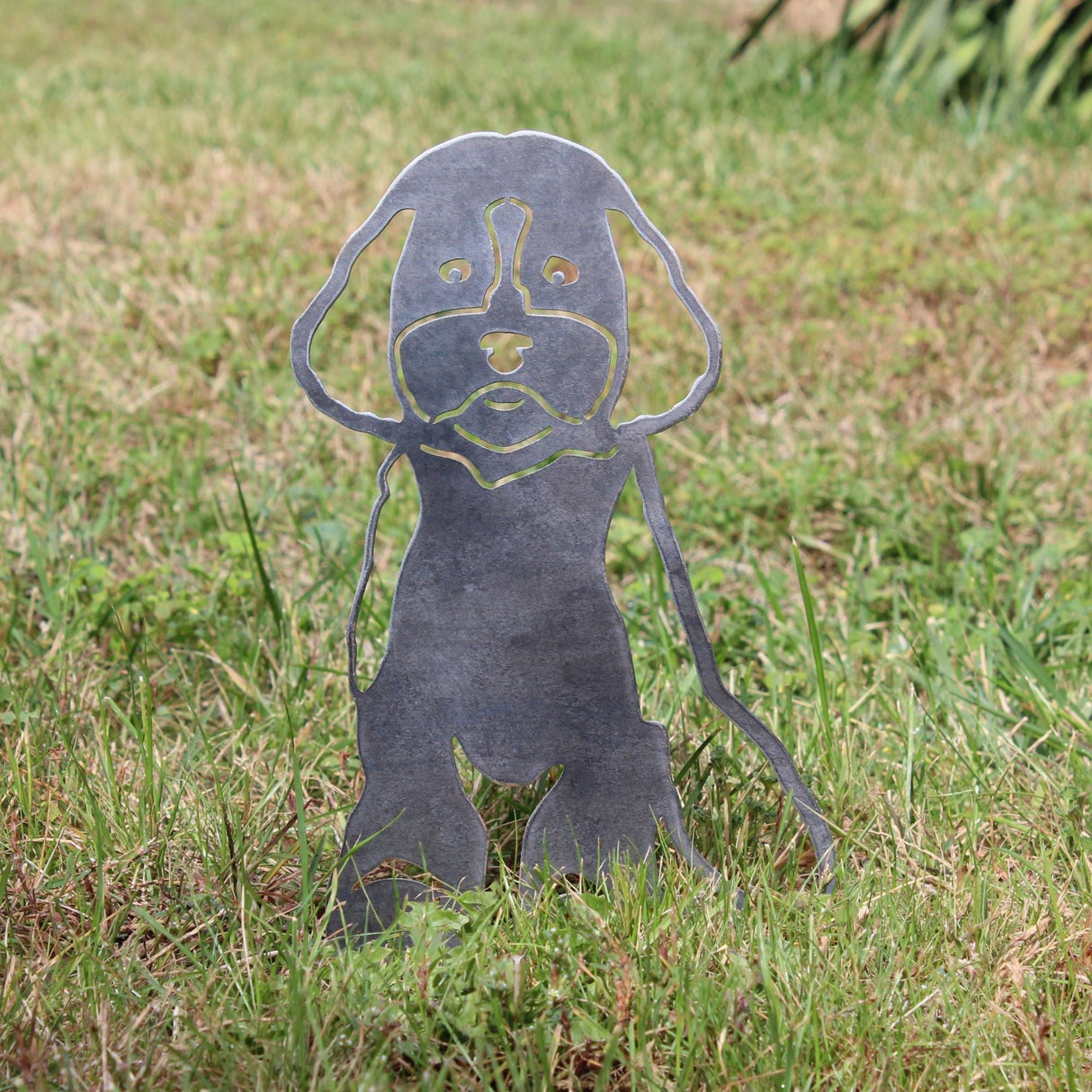 Maltipoo Garden Stake