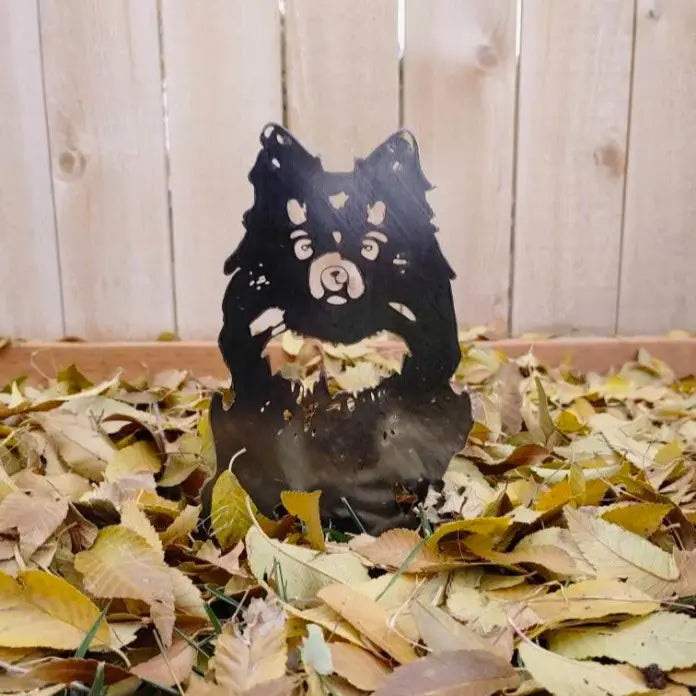 Pomeranian Garden Stake