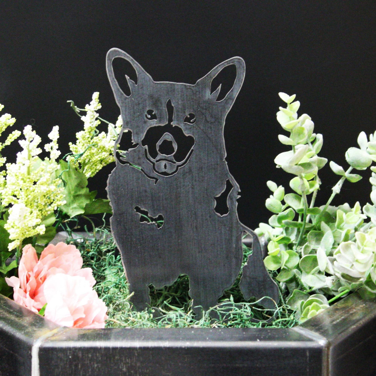 Corgi Garden Stake