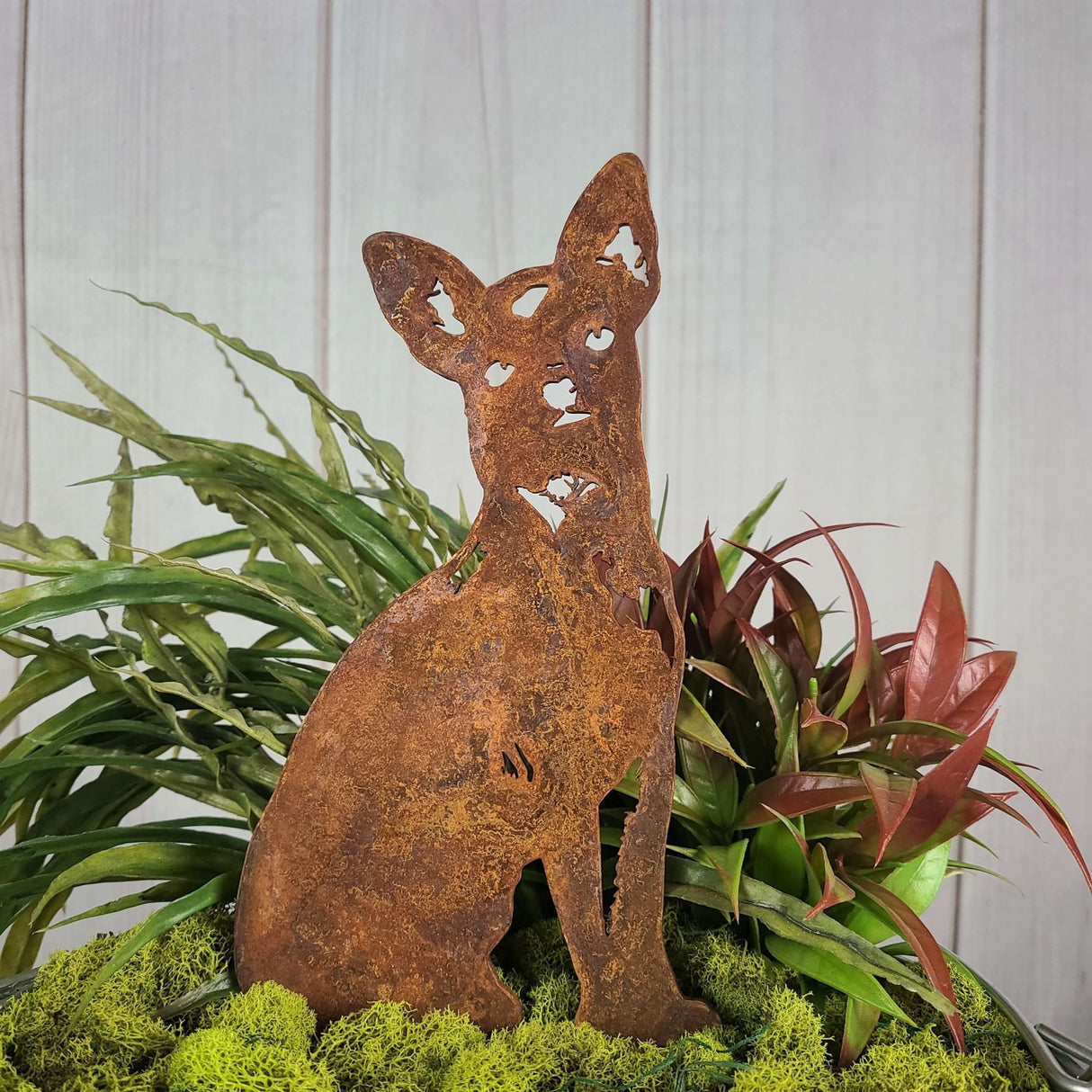 Chihuahua Garden Stake