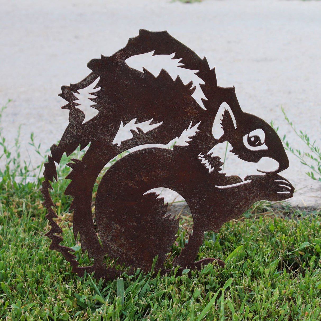 Squirrel Garden Stake