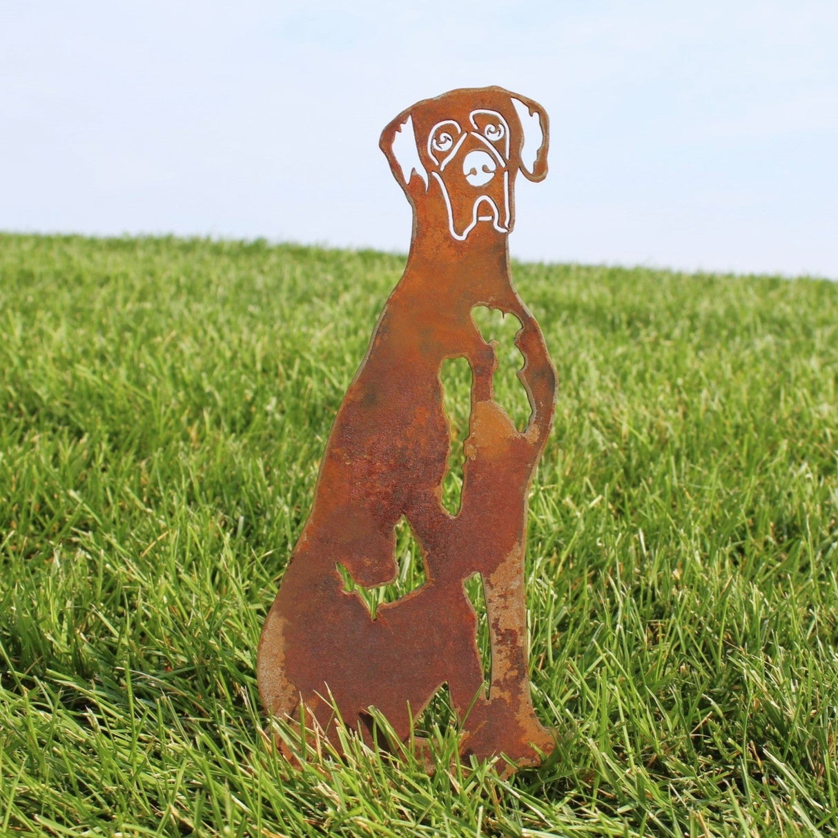 Great Dane Garden Stake