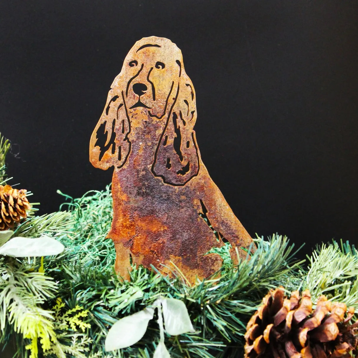 Cocker Spaniel Garden Stake