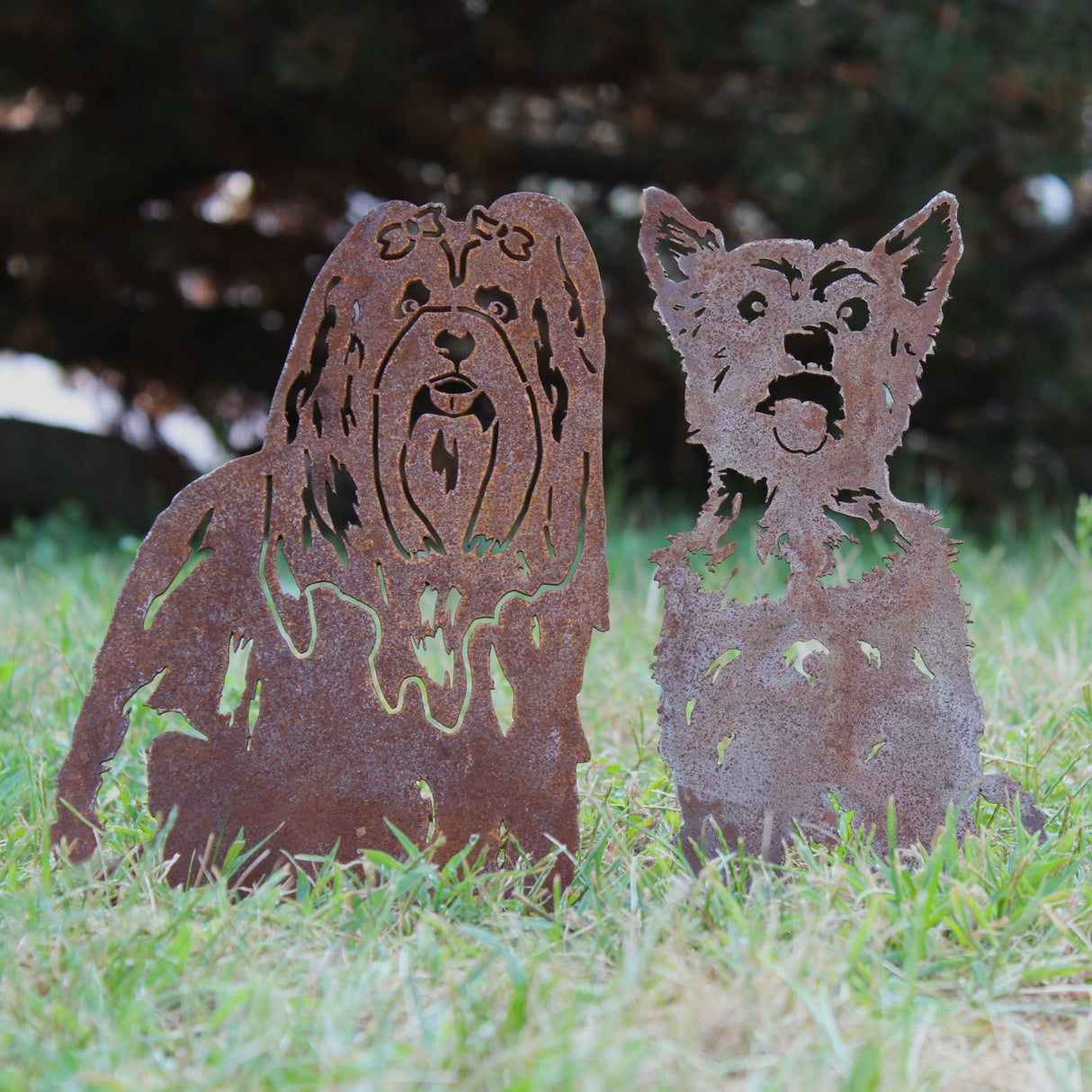 Shih Tzu Garden Stake