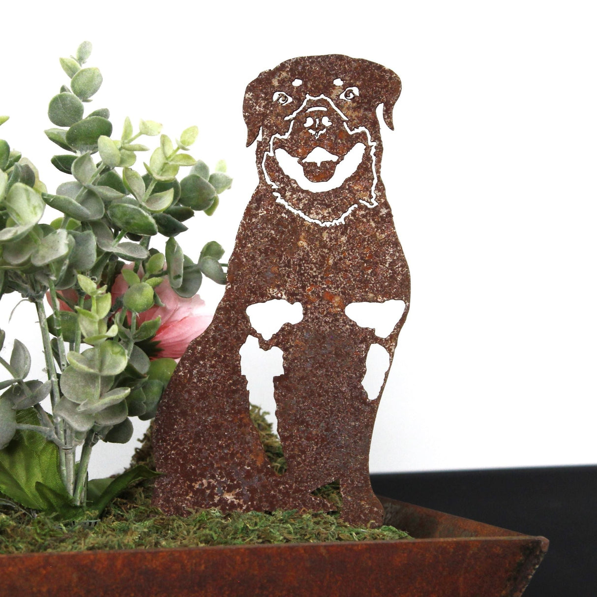 Rottweiler Garden Stake