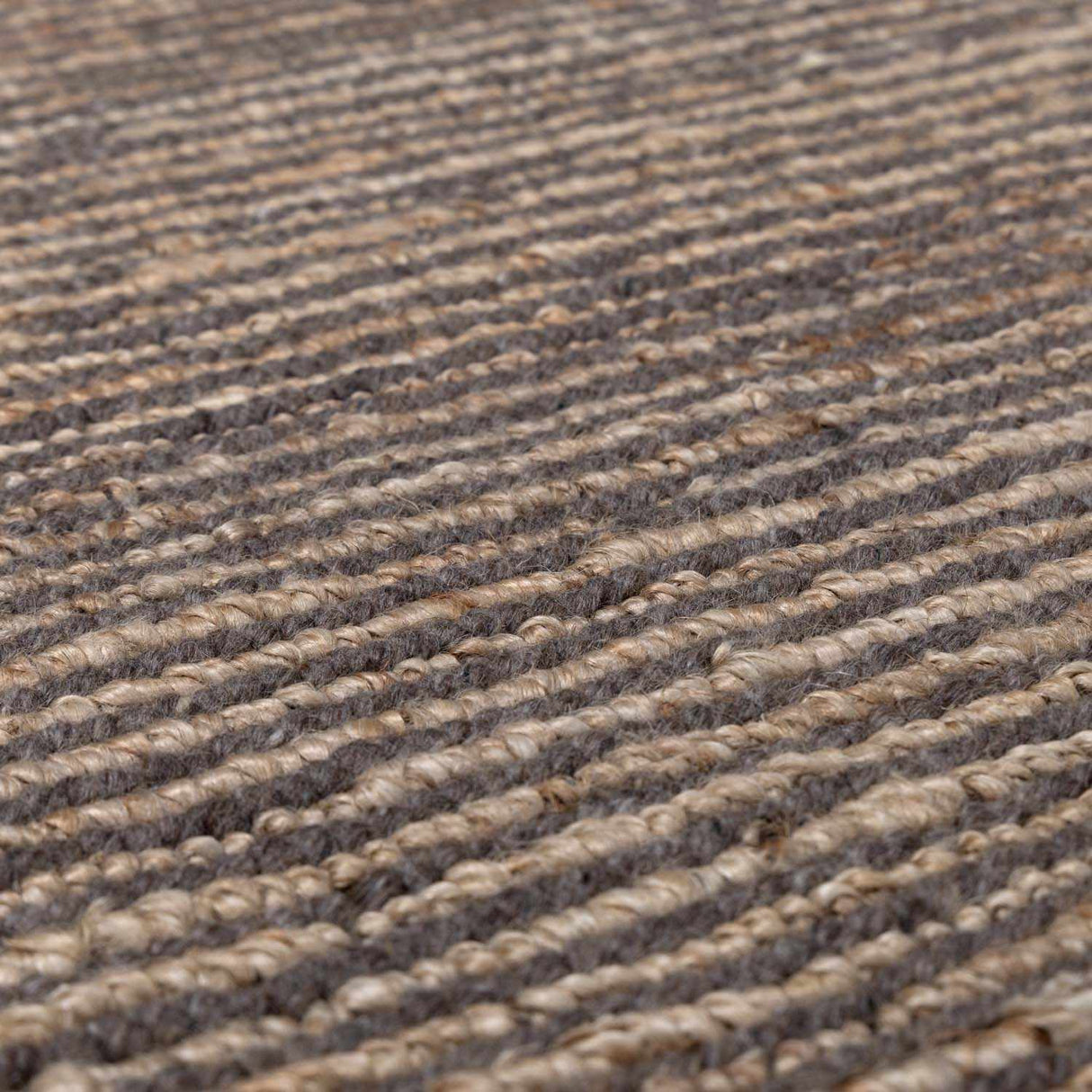 The Merel Hand Woven Rug, Medium Brown