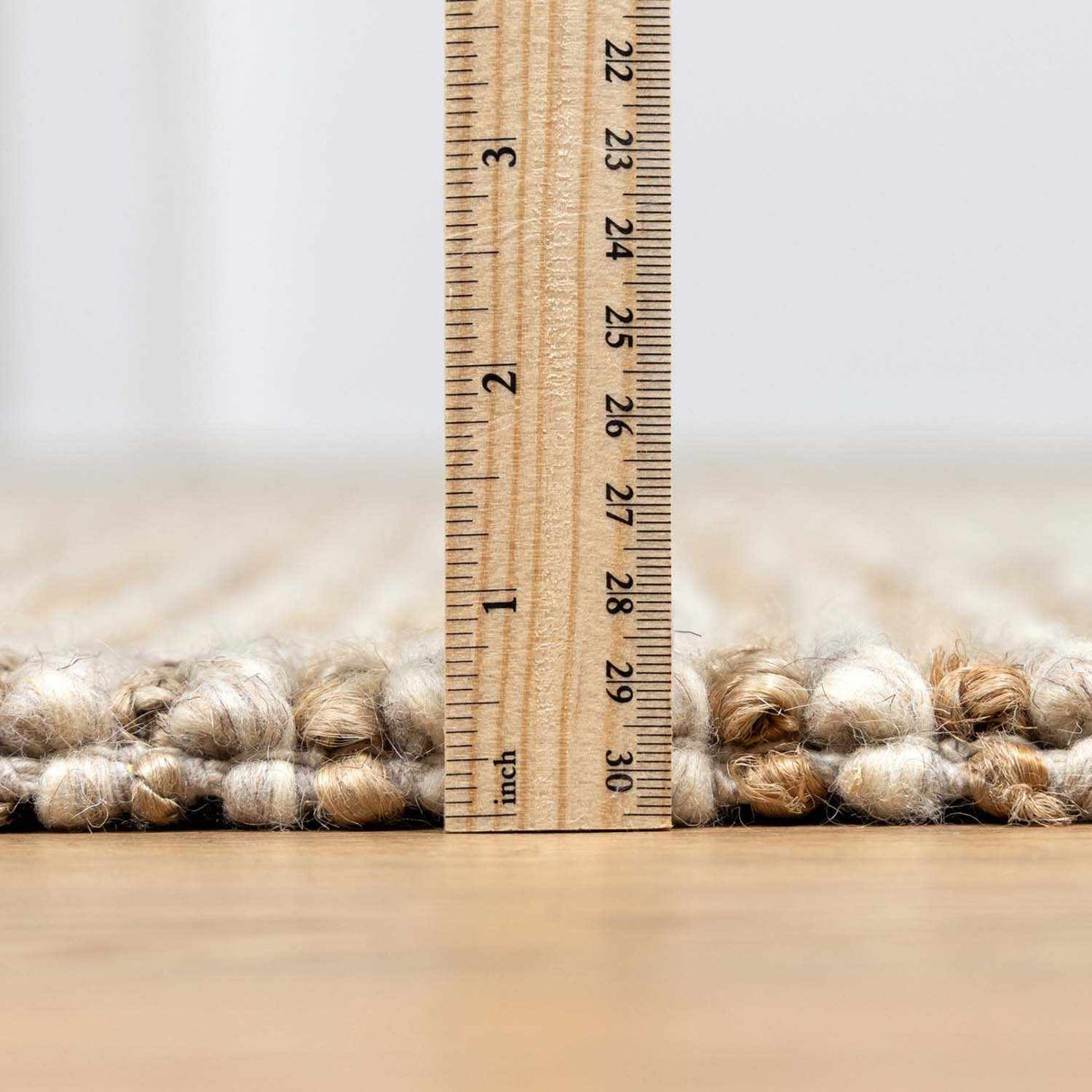 The Merel Hand Woven Rug, Light Brown