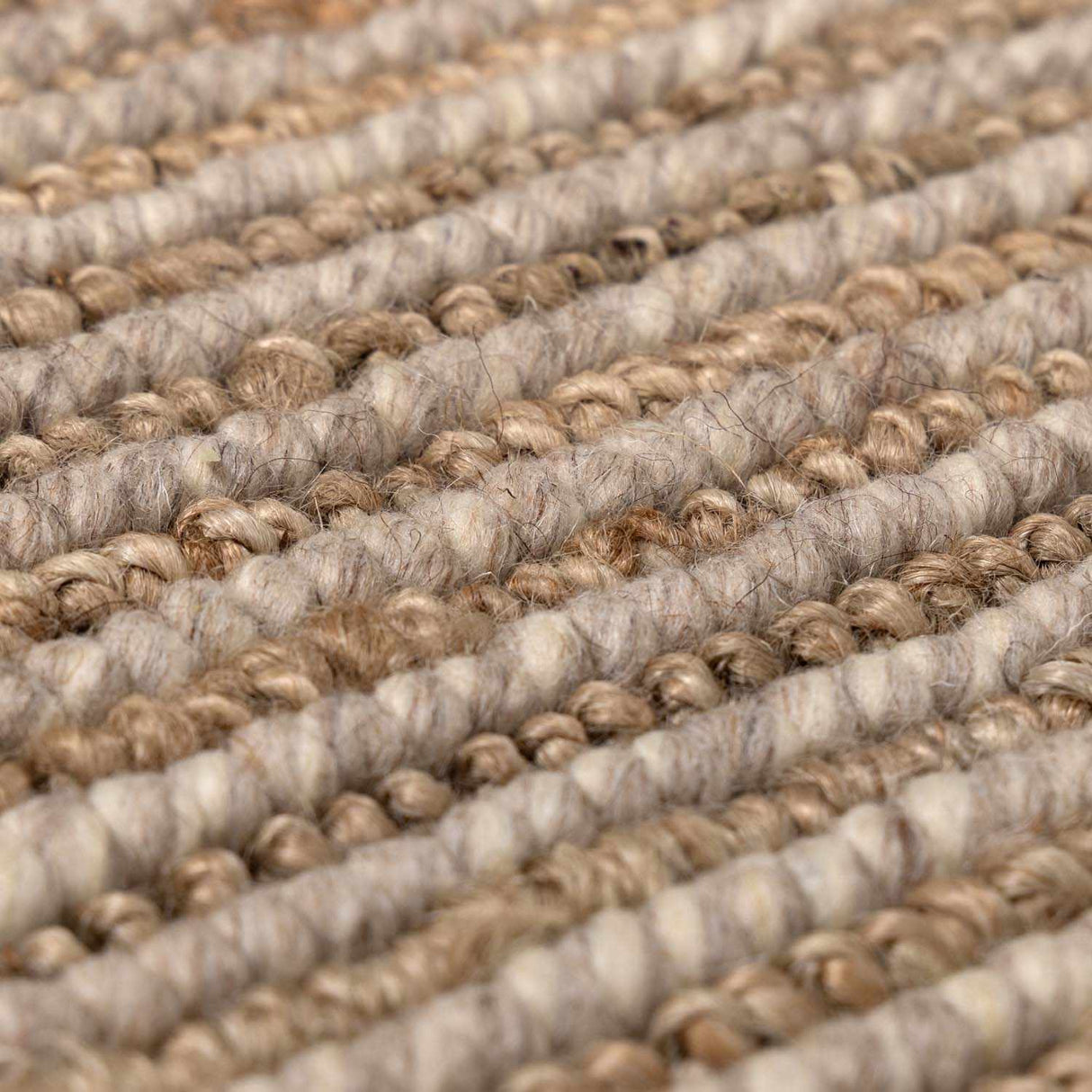 The Merel Hand Woven Rug, Light Brown