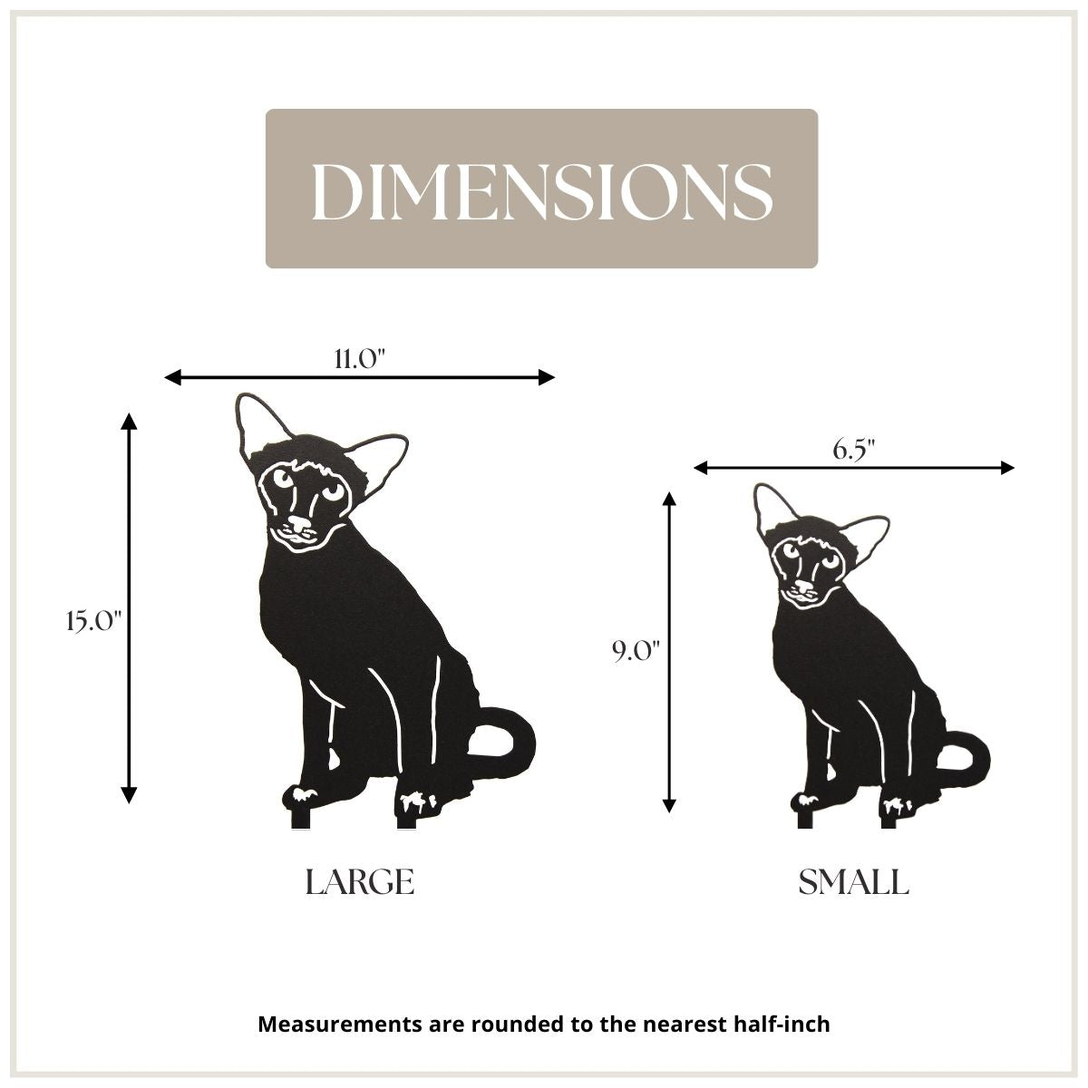 Siamese Garden Stake