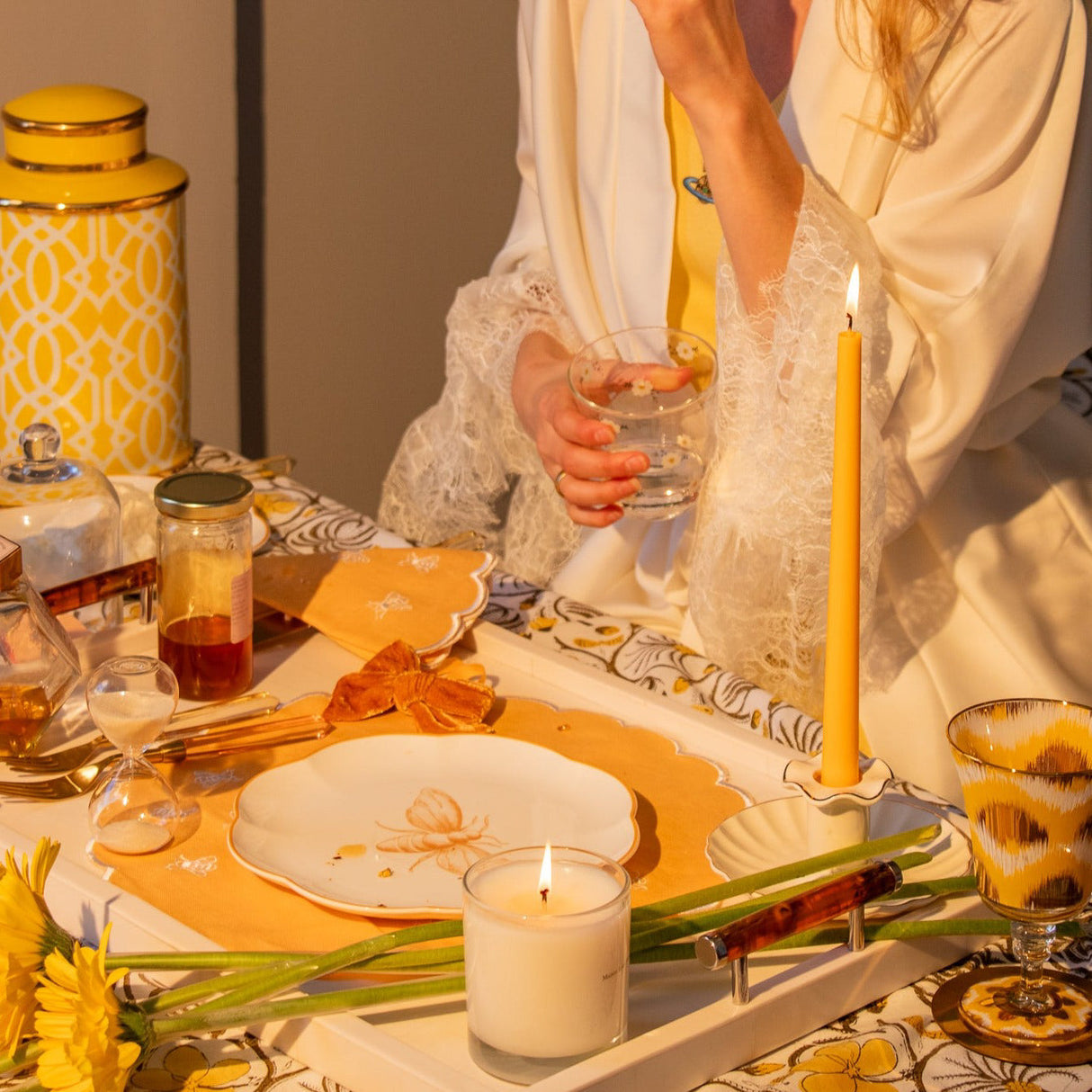 24 Extra Tall Warm Pumpkin Spice Taper Candle - 6 Packs of 4