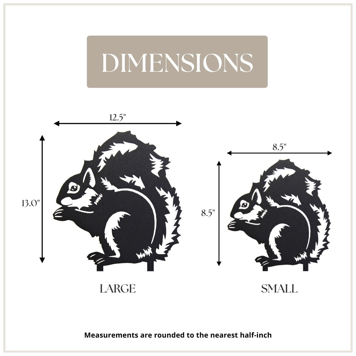 Squirrel Garden Stake