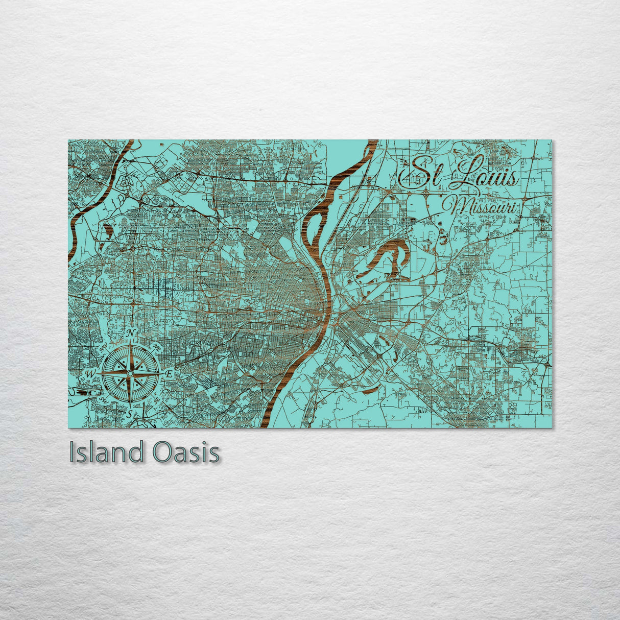 St Louis, Missouri Street Map