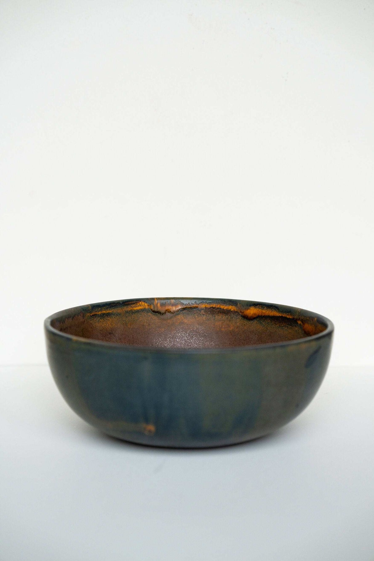 Rust Stoneware Nesting Bowl Set