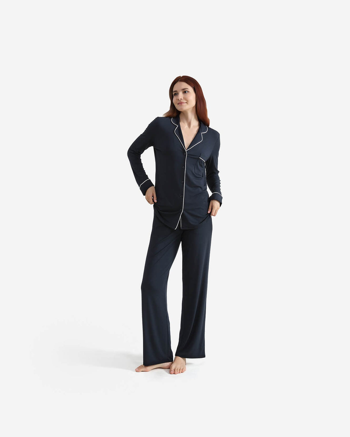 Cooling Modal Long Pajama Set