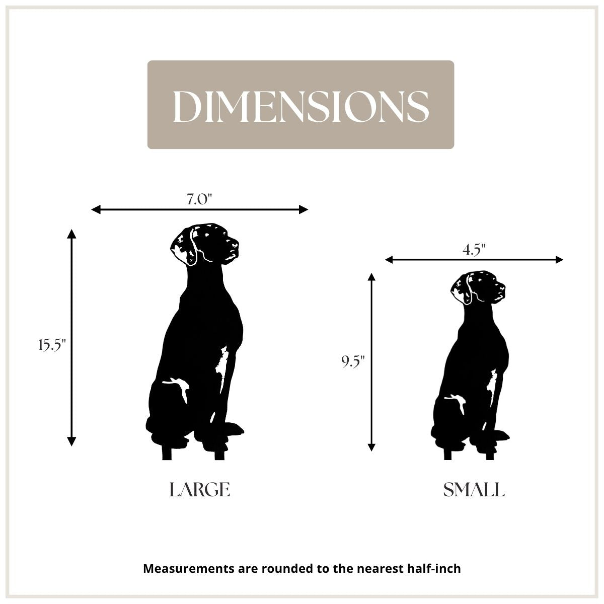 Rhodesian Ridgeback Garden Stake
