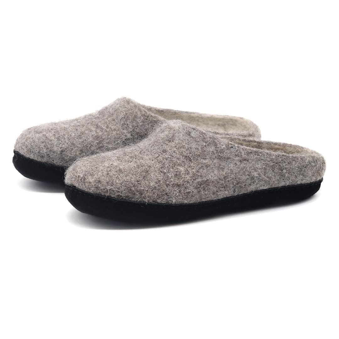 Womens Astoria Noir Wool House Slippers