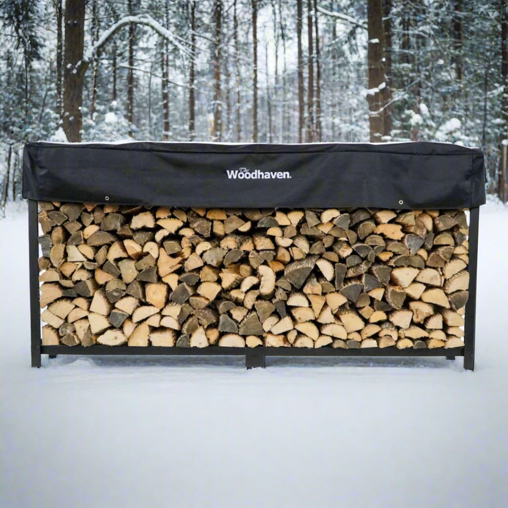 The Woodhaven 10ft Firewood Rack