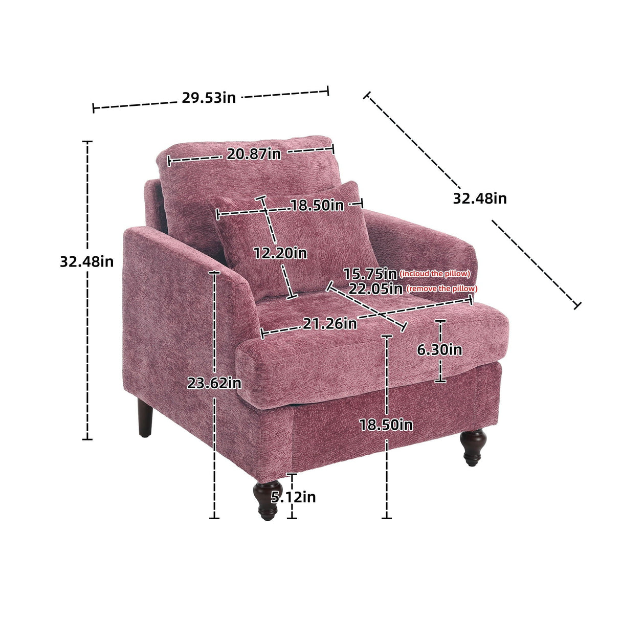 Modern Mid Century Armchair